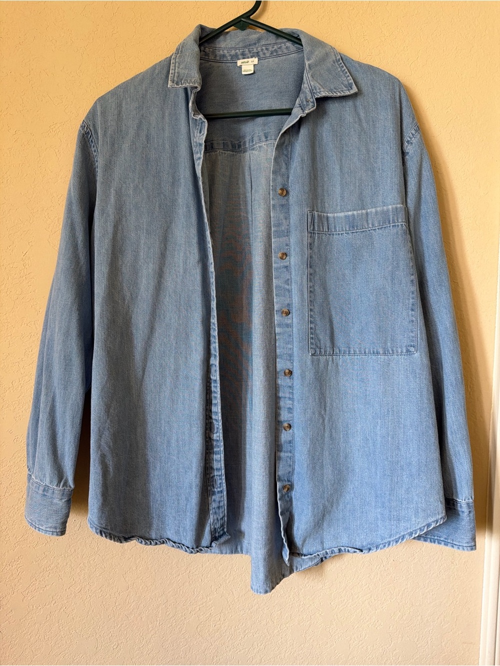 Aerie denim button up